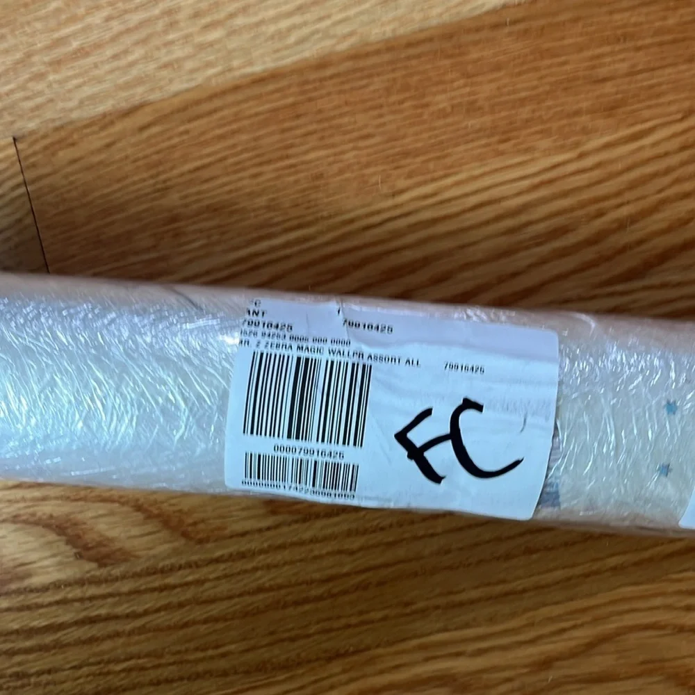 Anthropologie x Mr. Z. Zebra Safari Animal Magic  Wallpaper NIP